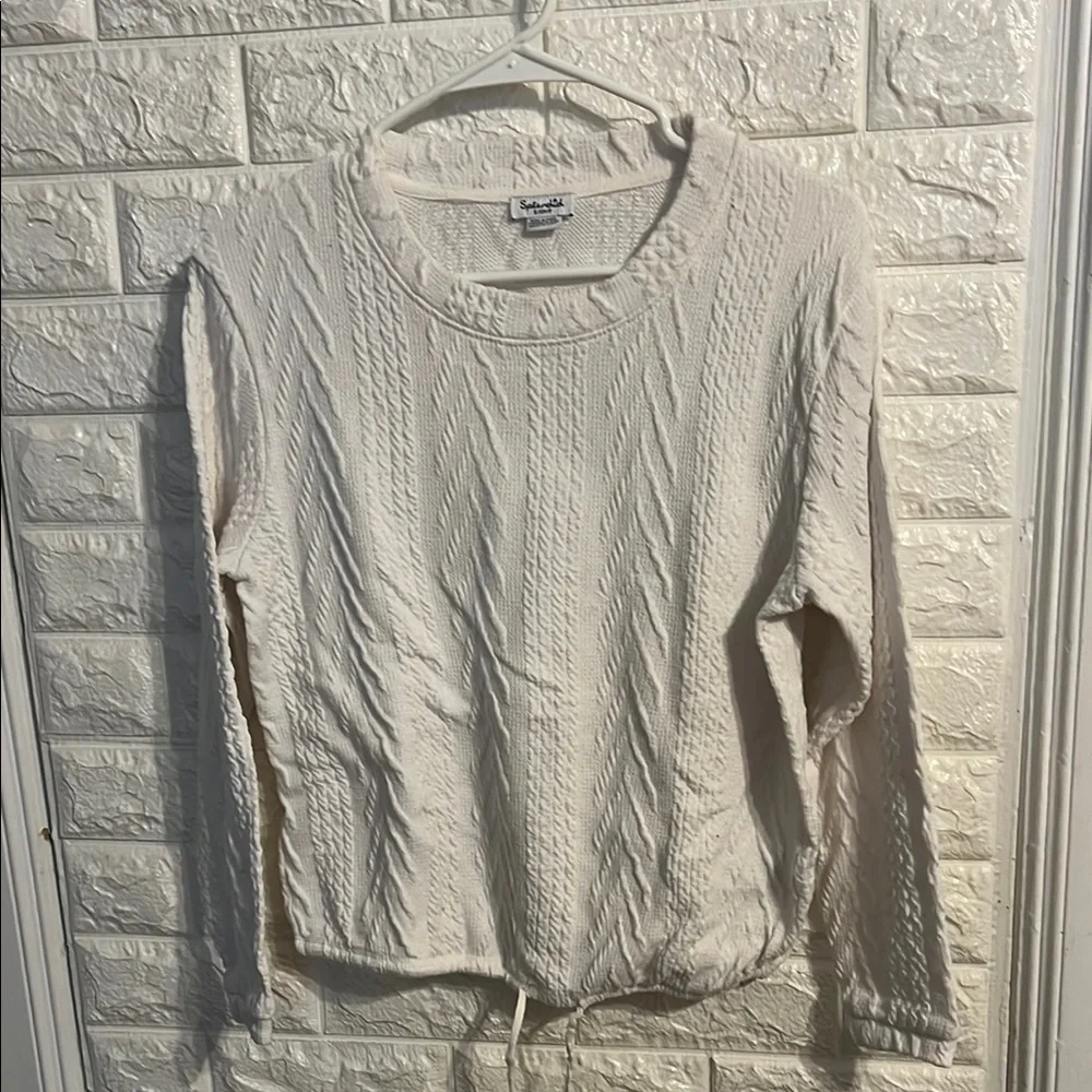 Splendid Cream Relaxed Ribbed Set - Picture 1 of 4